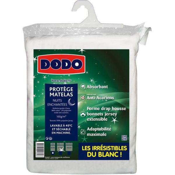 Grosses soldes 🎉 DODO Protège Matelas Absorbant En Polypropylène Anti-acariens 🎉 1