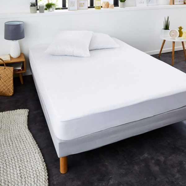 Promo 👏 SweetNight Protège Matelas Bouclette Coton Imperméable 🌟 3