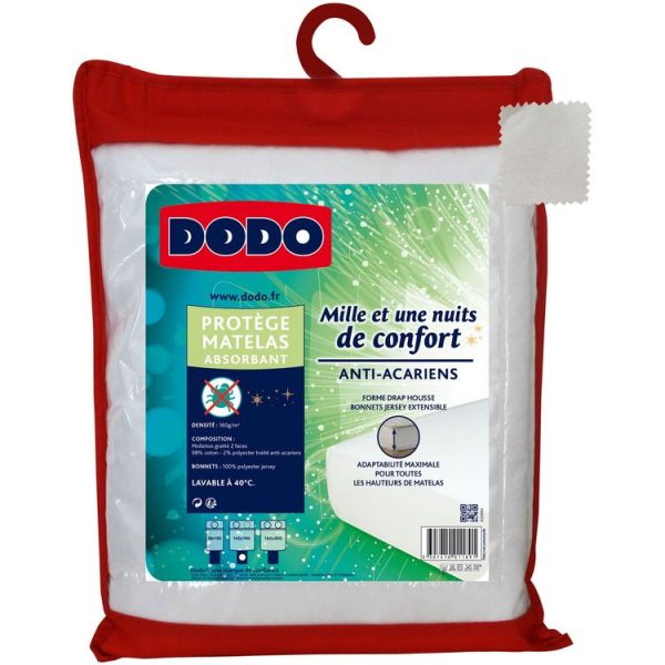 Sortie 👏 DODO Protège Matelas Absorbant En Polycoton Anti-acariens MILLE ET UNE NUITS DE CONFORT ✨ 1