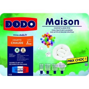 Meilleur prix 🎉 DODO Couette Chaude En Polyester 400 G/m² MAISON ANTI-ACARIENS 🥰 9