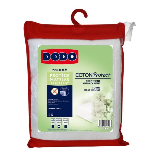 Meilleure affaire 👏 DODO Protège Matelas Absorbant En Molleton Anti Acariens COTON PROTECT ✨ 1