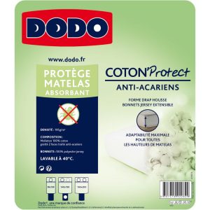 Meilleure affaire 👏 DODO Protège Matelas Absorbant En Molleton Anti Acariens COTON PROTECT ✨ 7